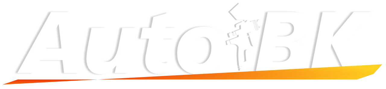 AutoBK Logo in Weiß