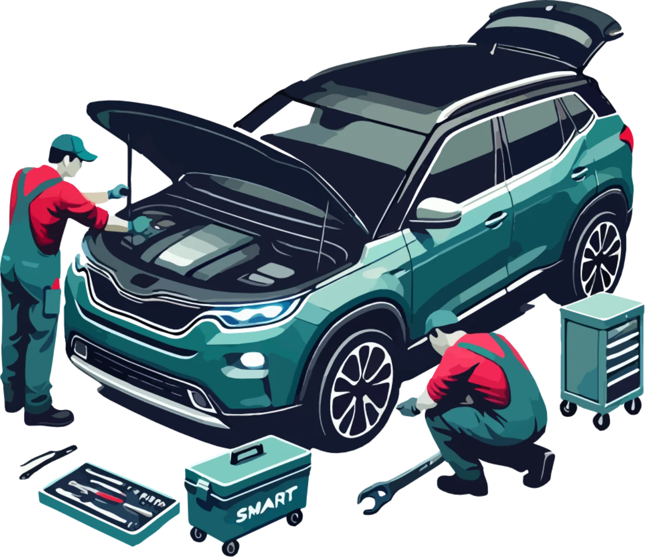 Lackierer macht smart Repair in Hildesheim